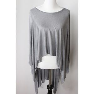 Lululemon Gray Asymmetric Hem Sweater Size 2